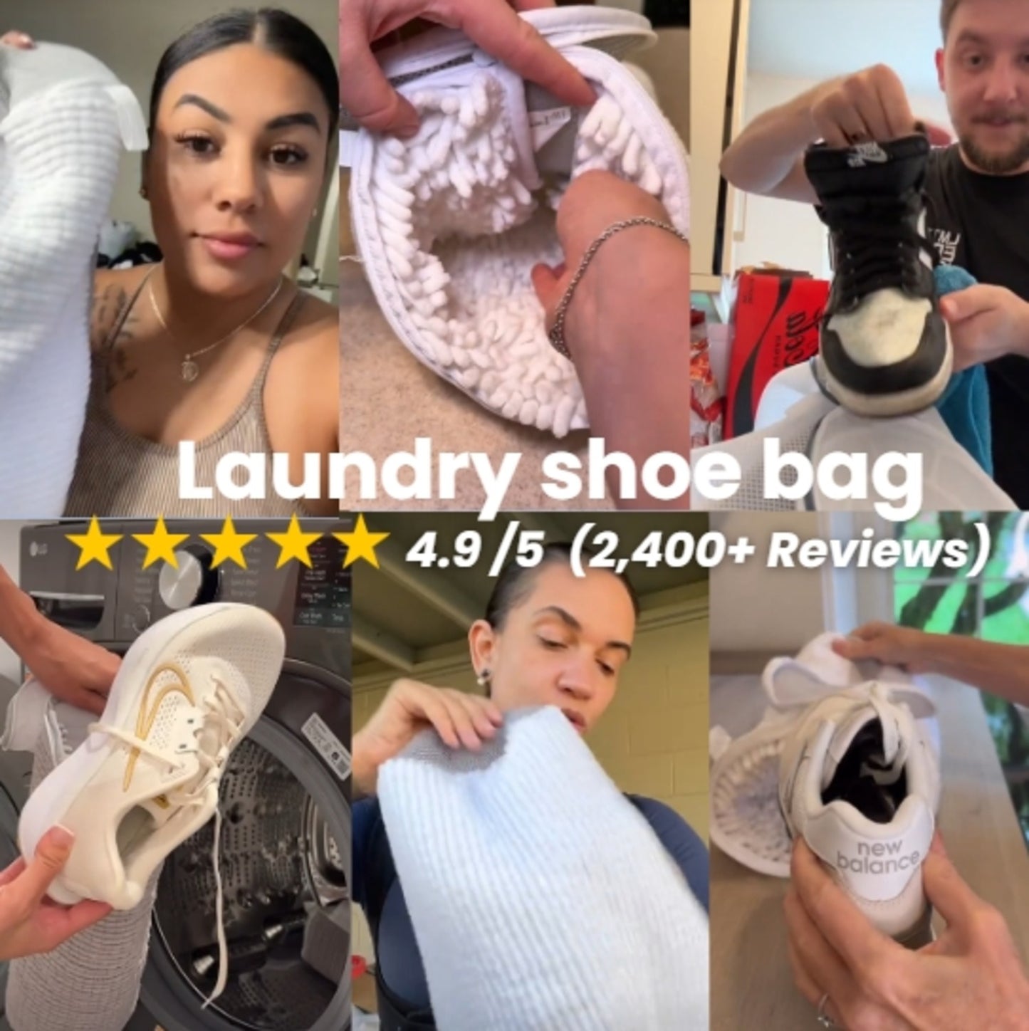 Laundry shoe bag